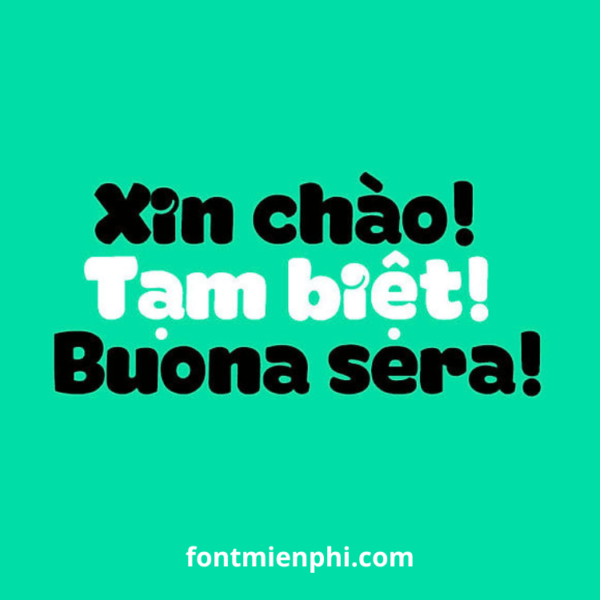 Việt hóa font iCiel Koni