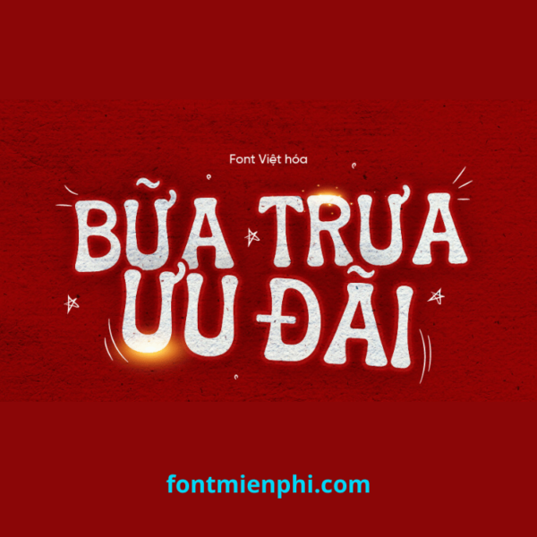 Font Việt Hóa 1FTV VIP Fruits Delight - Sắc Màu Tươi Mát Của Thiên Nhiên