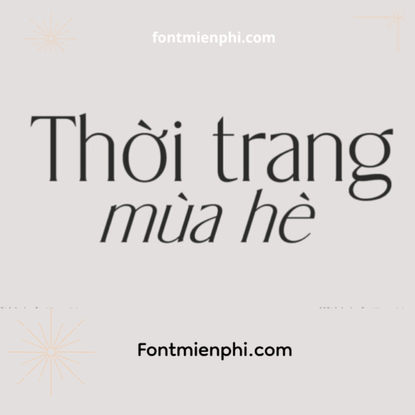 Font Việt hóa 1FTV VIP Alisheia