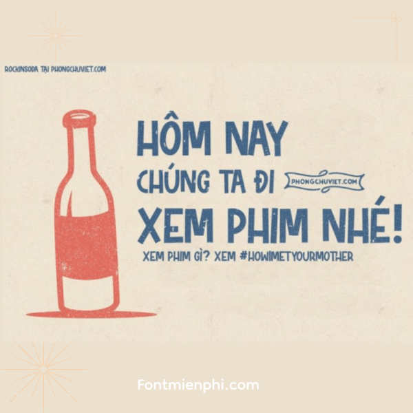 Việt hóa font FS Rockinsoda