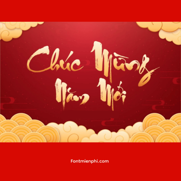 Font thư pháp UTM Thư Pháp Thiên Ân ,font Tết